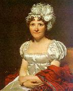 Jacques-Louis  David Portrait of Charlotte David France oil painting reproduction